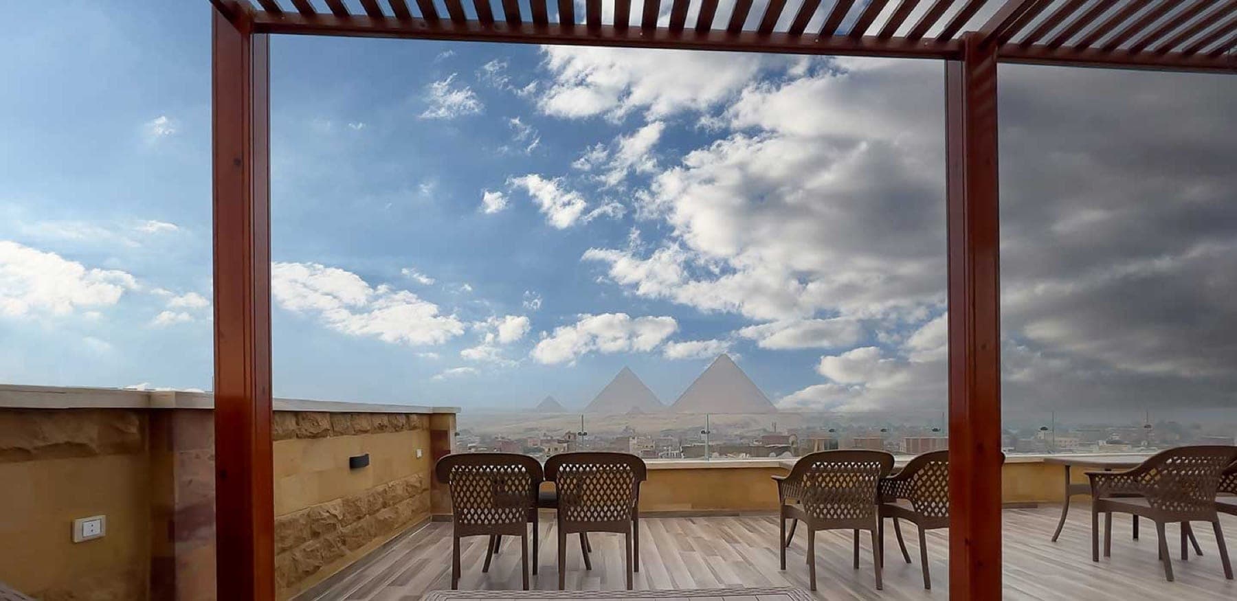 Celia Pyramids View
